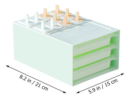Moldes De Hielo Reutilizables, Caja De Paletas Para Piruleta