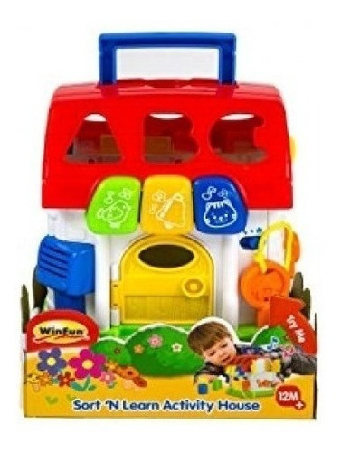 Winfun Casa Con Encastre Musical Con Luces Ato 0772-nl