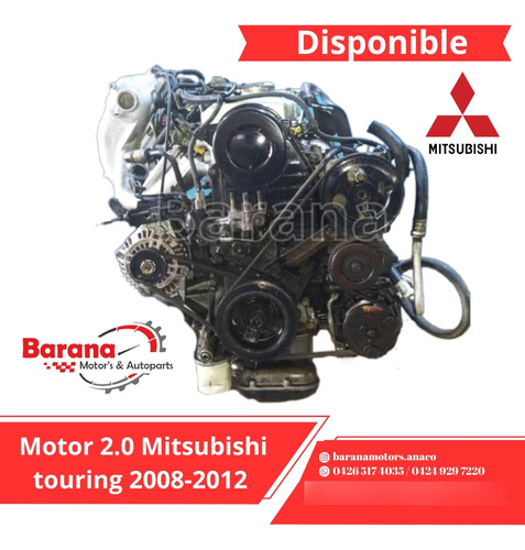 Motor 2.0 Mitsubishi Touring 2008-2012