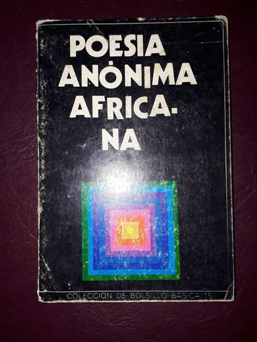 Poesía Anónima Africana- Selección De Martinez Fivee