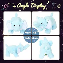 Comprar Hopearl Led Plush Cow Light Up Stuffed Animal Diary 5z14k