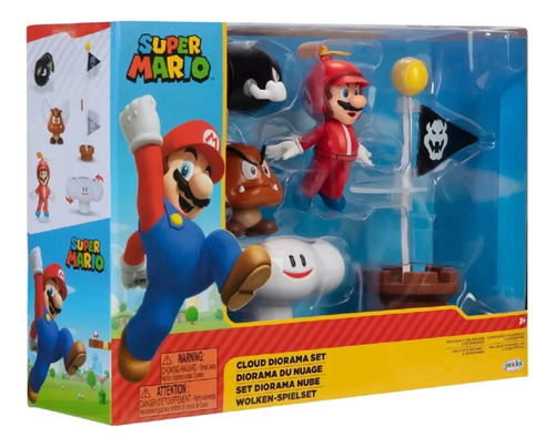 Mario Bros Super Mario Set Diorama Nube Nt401994