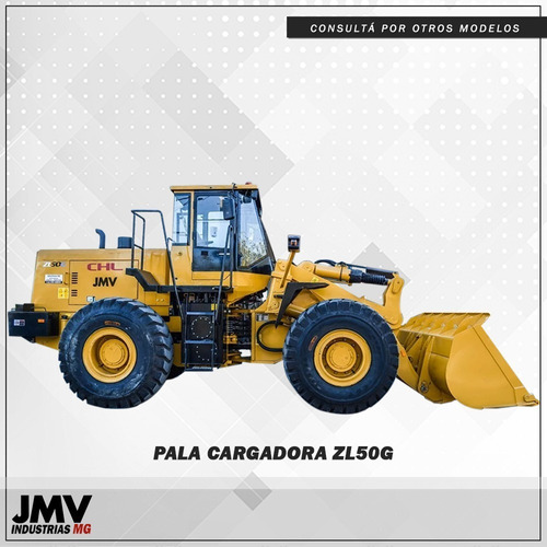 Pala Cargadora Jmv Zl50g Balde 3mts Carga 5000kg Motor Deutz