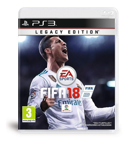 Fifa 18 Ps3 Fisico Fifa 2018 Play3 Original Esp Latino