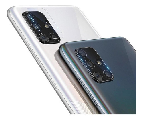 Imagen 2 de 4 de Samsung Galaxy A51 Pack 2 Láminas Vidrio Templado Cámara
