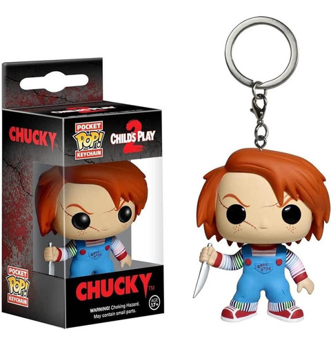 Chucky Llavero Funko Pop Con Caja 