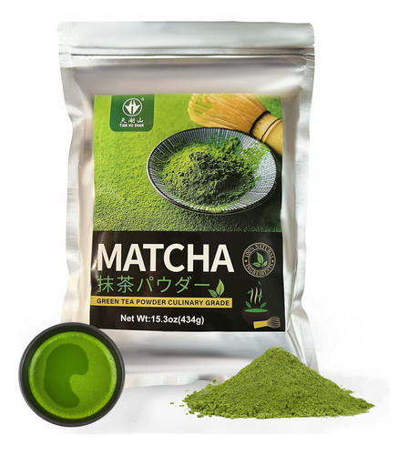 Tian Hu Shan Matcha T Verde Polvo 1 Lb/16oz/454g, Matcha Cul