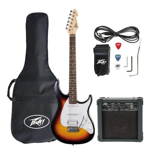 Combo De Guitarra Electrica Peavey Raptor Plus Sunburst 