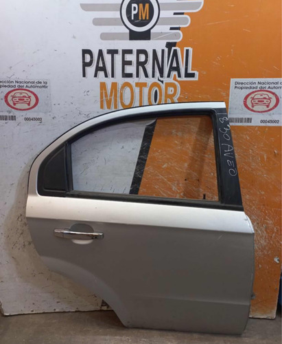 Puerta Trasera Derecha Chevrolet Aveo Original (9191$