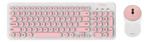 Kit Teclado Y Mouse Inalámbrico Noga Diseño Compacto