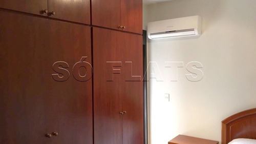 Imagem 7 de 15 de Flat Alto Padrão Em Moema 3 Dorms 126m² - Sf32720