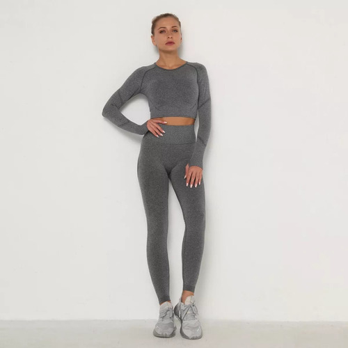 Imagen 2 de 6 de Conjunto Deportivo Leggins Push-up Importado