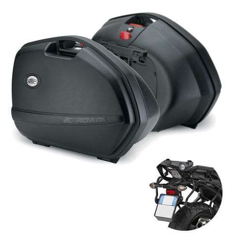 Baules Laterales 33l C/ Soportes Honda Vfr Crossrunner 800