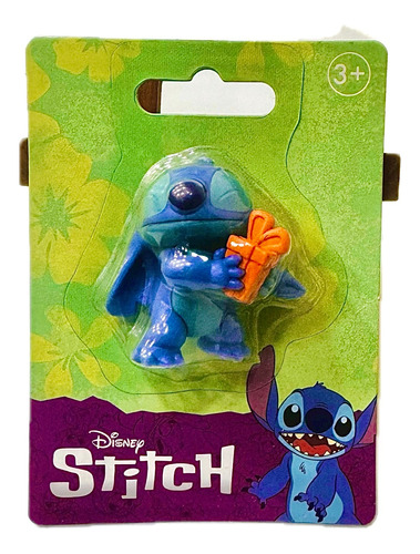 Boneco Disney Stitch Com Presente 4cm Sunny