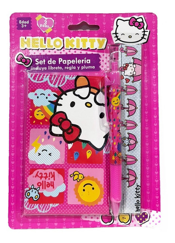 Sanrio Hello Kitty Set  Escolar