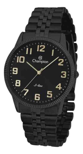 Relógio Champion Preto Feminino Cn21130b