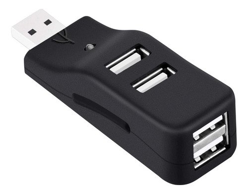 . Concentrador Usb De 4 Puertos, Divisor De Concentrador De