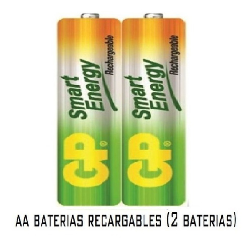 Baterias Pilas Recargables Gp Aa 2 Unidades Originales Gp