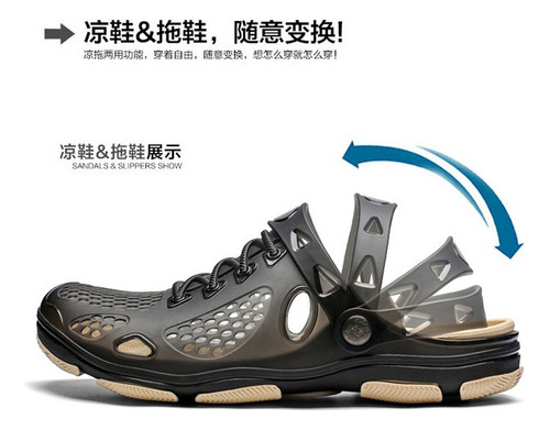 Sandalias Deportivas Para Hombre Con Puntera Cerrada