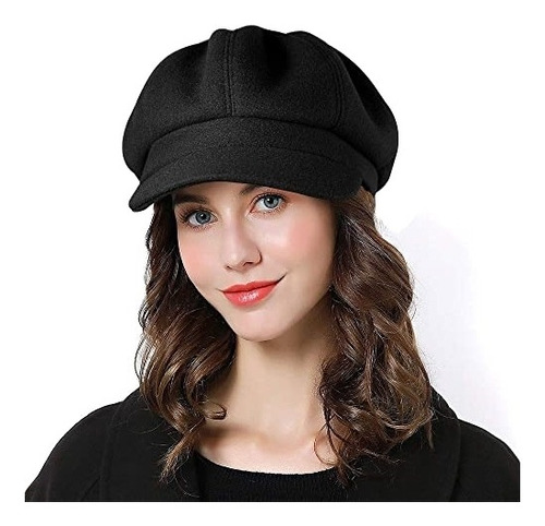 Gorros Sombreros Y Boinas Para Mujer Negro