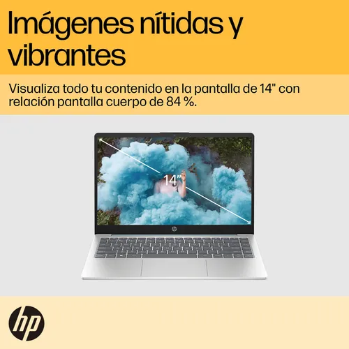 Portátil HP 14-em0021la AMD Ryzen 5 16 GB RAM 512 GB SSD 14" FHD Windows 11 Home