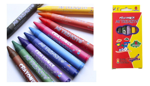 Crayola  Mi Trensito * 2 Cajas, 12 Crayolas