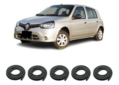 Clio 2 Mio 5 Puertas 2016 Burletes Kit De 5- 4 Ptas + Baul