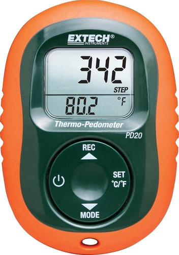 Extech Pd20 | Podómetro Termómetro