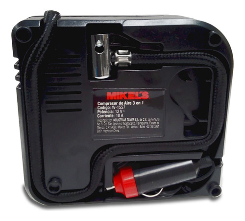 Compresor De Aire, 12 V, 3 En 1 (150 Psi)