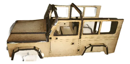 Rompecabezas 3d Land Rover Defender 50 Piezas Mdf