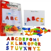 Comprar Juegos Didácticos Letras Magnéticas Grande Con Pizarra