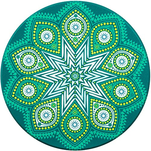 Posavasos De Cerámica Mandala Absorbentes Bebidas Base...