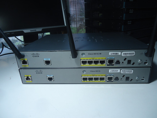 Router Cisco 881g Y 881 Gw 3g Pcex-3g-hspa-g Load Balance (Usado)