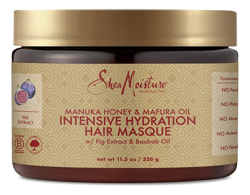 Mascarilla Capilar Sheamoisture Con Miel De Manuka Y Aceite