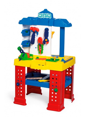 Juego Infantil Mesa Organizadora De Herramienta + Accesorios