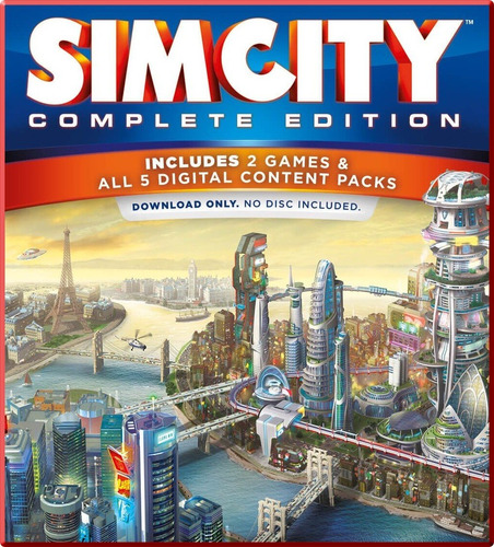 Simcity 5 Pc Español + Expansiones | Sim City Digital Deluxe