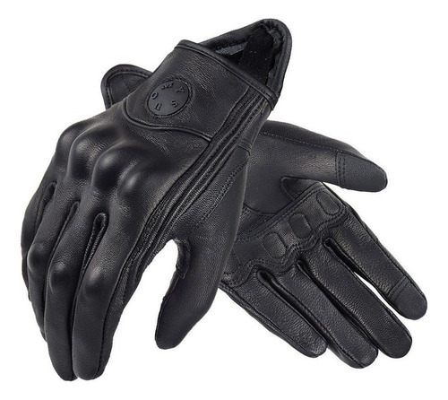 Regalo Guantes Cuero Moto Custom Old School Retro 2024