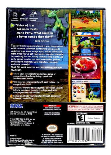 Amazing Island Nintendo Game Cube (Reacondicionado)