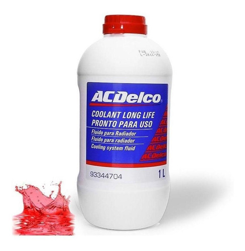 Aditivo P/radiador Composto 1lt Vermelho