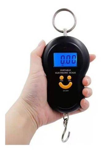 Imagen 2 de 6 de Pesa Balanza Digital Maleta Frutas Portatil 50kg