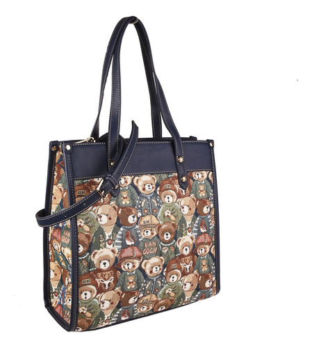 Bolsa Para Mujer Henney Bear 100% Original Diseño Exclusivo 