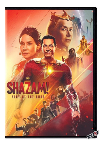DVD Shazam Fury Of The Gods / Shazam 2 Furia De Los Dioses	