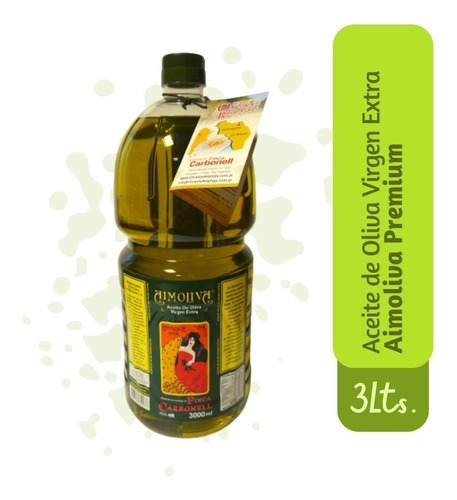Aceite De Oliva Virgen Extra Aimoliva Premium X 3 Litros 