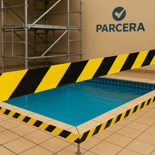 Fita Zebrada Sinalização/isolamento 200mts Kit 5 Unidades
