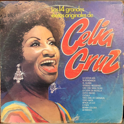 Disco Lp - Celia Cruz / Los 14 Grandes Exitos. Comp (1983)