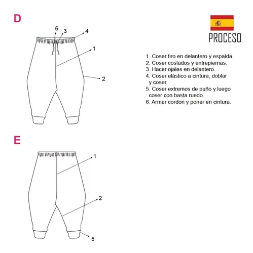 ( Moldes De Ropa) Pantalon Arabe Hombre 2002