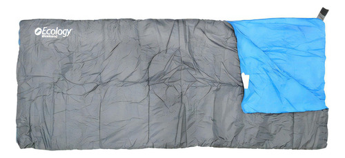 Sleeping Bag Bolsa Saco De Dormir Ecology 176cm Color Gris/Azul