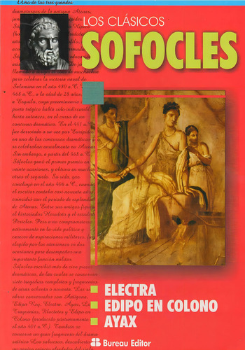 Electra Edipo En Colono Ayax, De Sófocles. Editorial Bureau, Tapa Tapa Blanda En Español