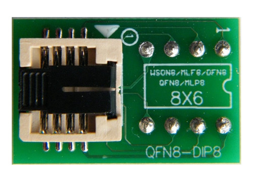 Qfn8/wson8/mlf8/mlp8/dfn8 A Dip8 Para Ch341a Tl866ii Rt809h