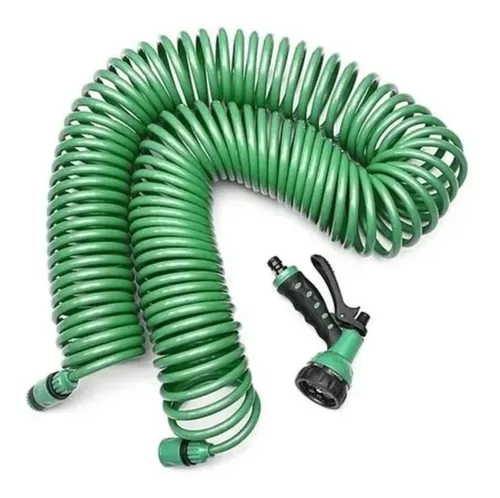 Manguera 30 Mts Espiral Expandible Casa Jardin